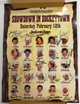 Red Wings Alumni Poster Signed by 24