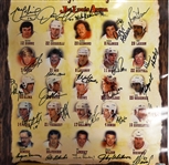 Red Wings Alumni Poster Signed by 24