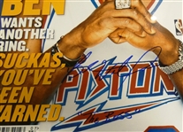 Ben Wallace Autographed Framed 16x20