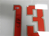 James Harden Autographed Framed Jersey (Pick up only)