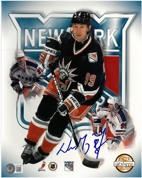 Wayne Gretzky Autographed 8x10