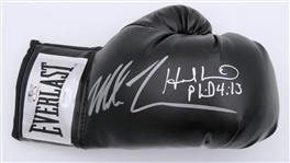 Mike Tyson & Evander Holyfield Autographed Boxing Glove