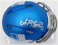 Amon-Ra St. Brown Autographed Lions Mini Helmet