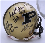 Purdue Legends Autographed Mini Helmet