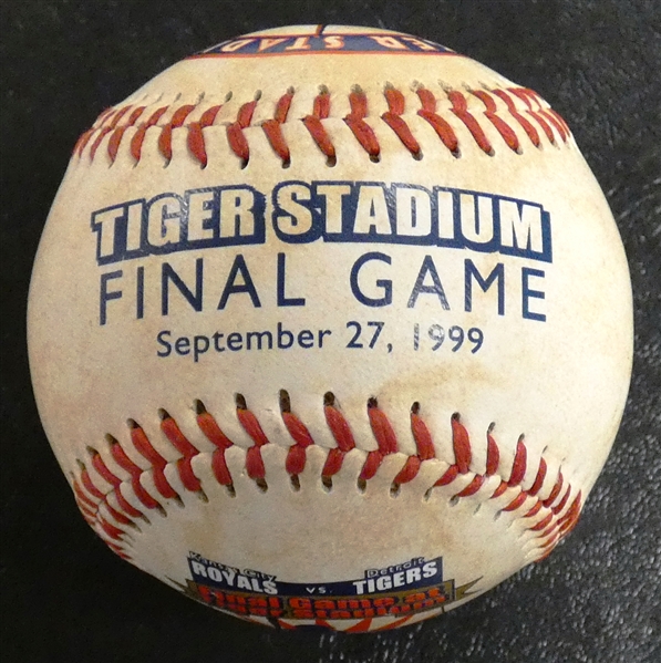 Tiger Stadium Final Game Commemorative Baseball