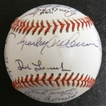 1989 Detroit Tigers Team Signed Baseball