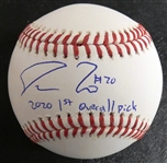 Spencer Torkelson Autographed Baseball w/ Debut