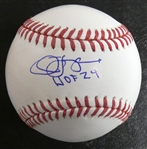 Jim Leyland Autographed Baseball w HOF