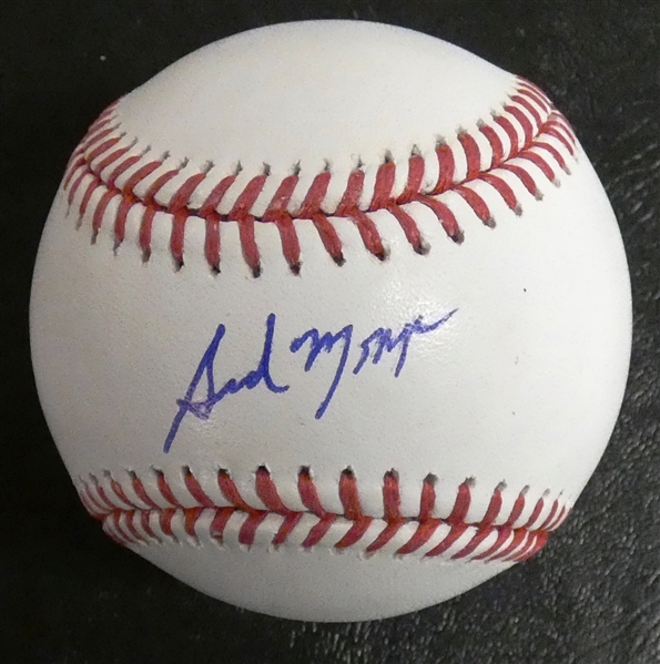 Sid Monge Autographed Baseball