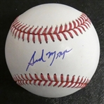 Sid Monge Autographed Baseball