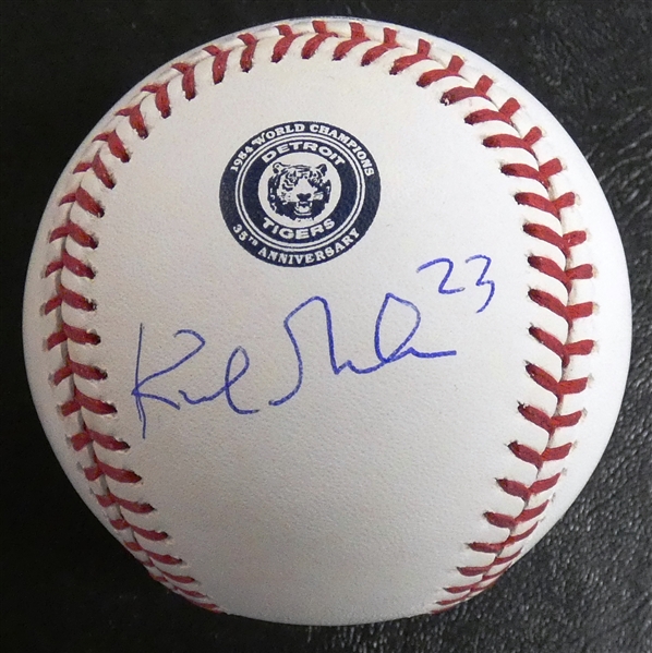 Kirk Gibson Autographed 35th Anniversary 1984 Tigers Baseball