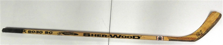 Paul Coffey Game Used Autographed Stick