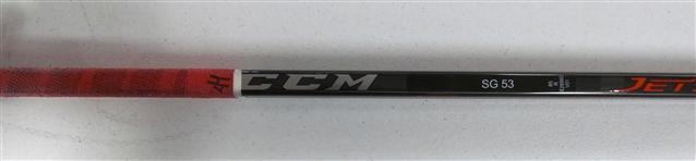 Shayne Gotisbehere Game Used Stick
