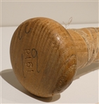 Leo Chico Cardenas Autographed Game Used Bat