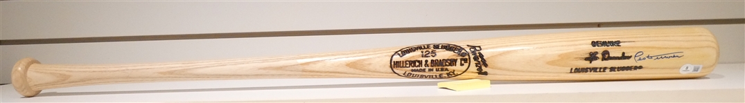 Leo Durocher Autographed Game Model Bat