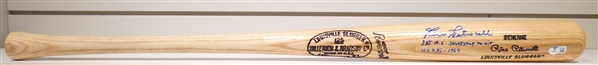 Rico Petrocelli Autographed Game Model Bat