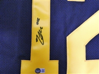 Cade McNamara Autographed Custom Jersey