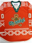 Oh Snap Gingerbread Man Hockey Jersey