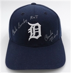Charlie Maxwell Autographed Tigers Hat