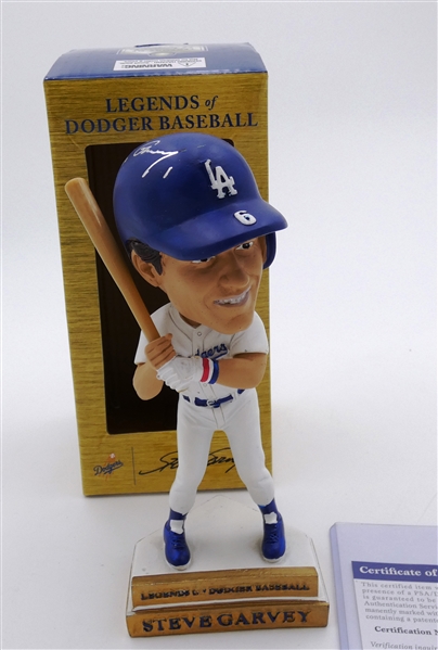 Steve Garvey Autographed Bobblehead