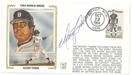 Marty Castillo Autographed 1984 World Series Cachet