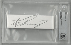 Ken Griffey, Jr. Autographed Cut Signature