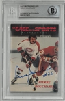 Pierre Bouchard Autographed Custom Trading Card