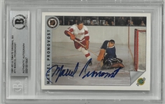 Marcel Pronovost Autographed 1991 Ultimate