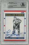 Fern Flaman Autographed 1990/91 Score