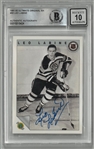 Leo Labine Autographed 1991 Ultimate