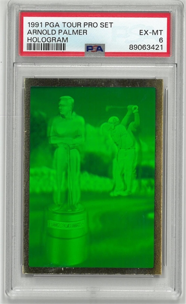 Arnold Palmer 1991 Pro Set Hologram PSA 6