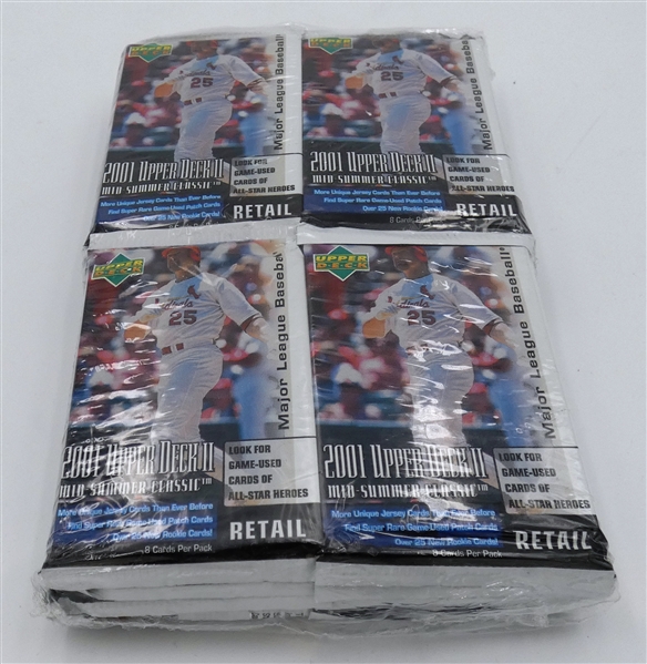 2001 Upper Deck Baseball Mid Summer Classic - 24 Packs