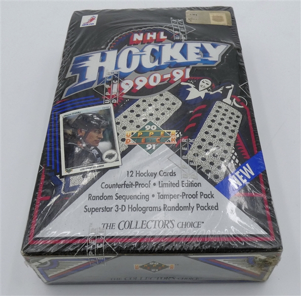 1990/91 Upper Deck Hockey Box