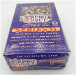 1991 Pro Set Football Series 2 Wax Box