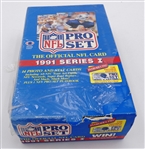 1991 Pro Set Football Series 1 Wax Box
