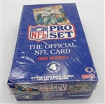 1992 Pro Set Football Series 1 Wax Box