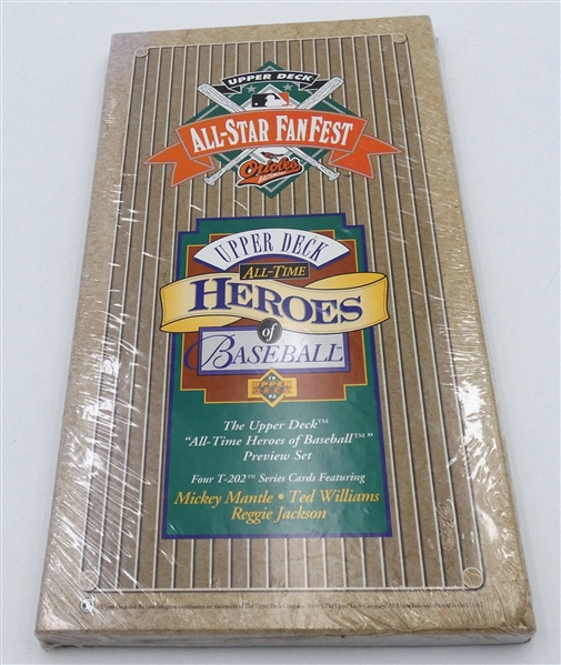 Upper Deck All Time Heroes All Star Game Preview Box Set