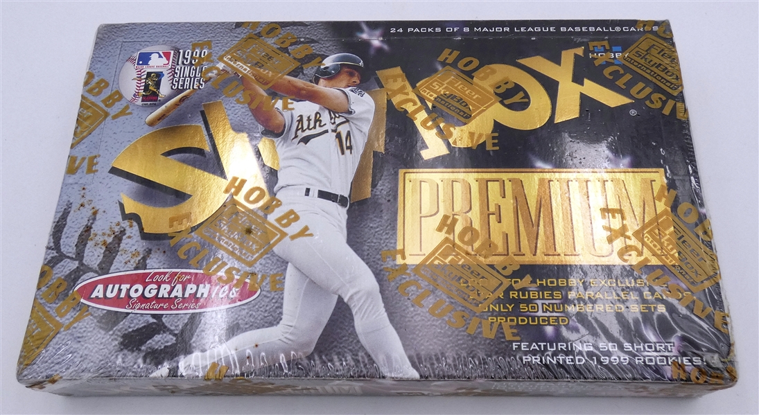 1999 Skybox Premium Baseball Hobby Box