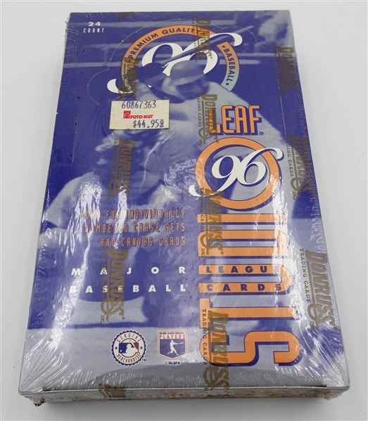 1996 Leaf Studio Baseball Box