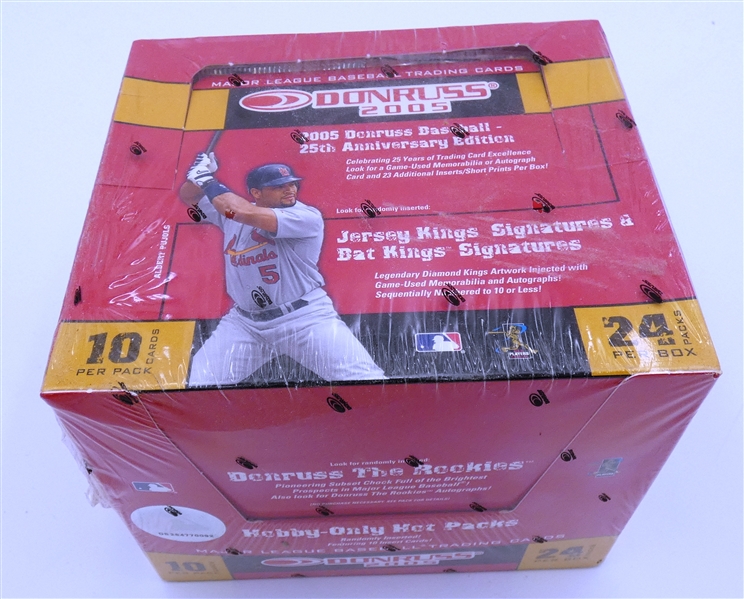 2005 Donruss Baseball Hobby Box