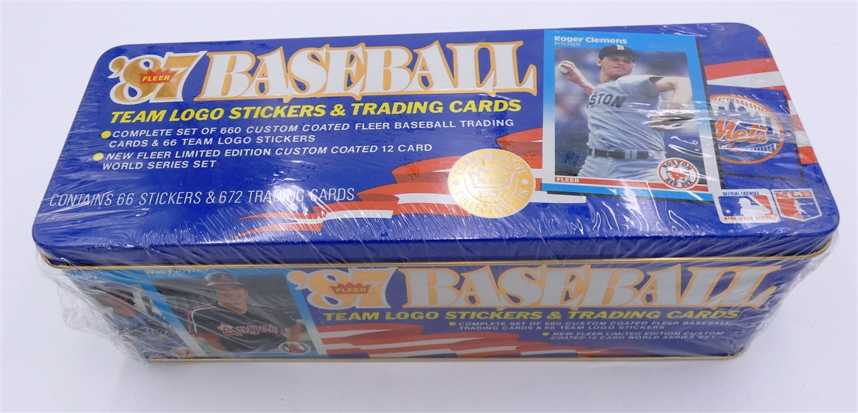 1987 Fleer Glossy Baseball Factory Set