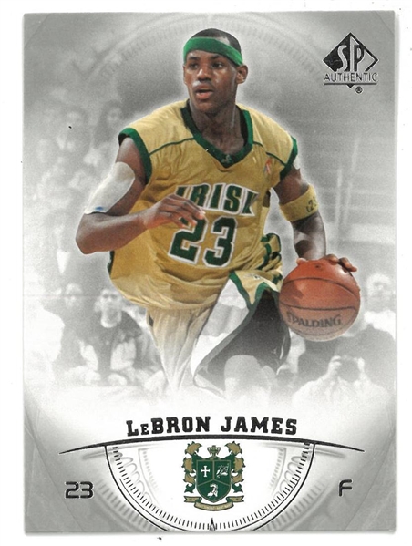 Lebron James 2013/14 Upper Deck SP Authentic