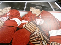 Production Line (Howe Lindsay Abel) Autographed Framed Litho (Pick up only)