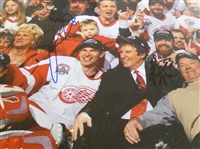 2002 Red Wings Autographed Poster Signed by 4