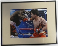 Manny Pacquiao Autographed Framed 8x10