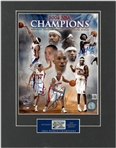 2004 Pistons 8x10 Signed by Tayshaun, Chauncey & Ben