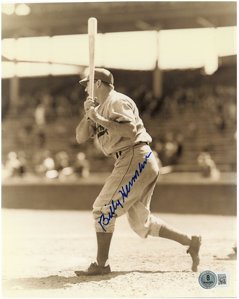 Billy Herman Autographed 8x10