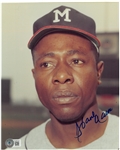 Hank Aaron Autographed 8x10