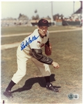 Bob Feller Autographed 8x10