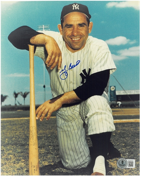 Yogi Berra Autographed 8x10